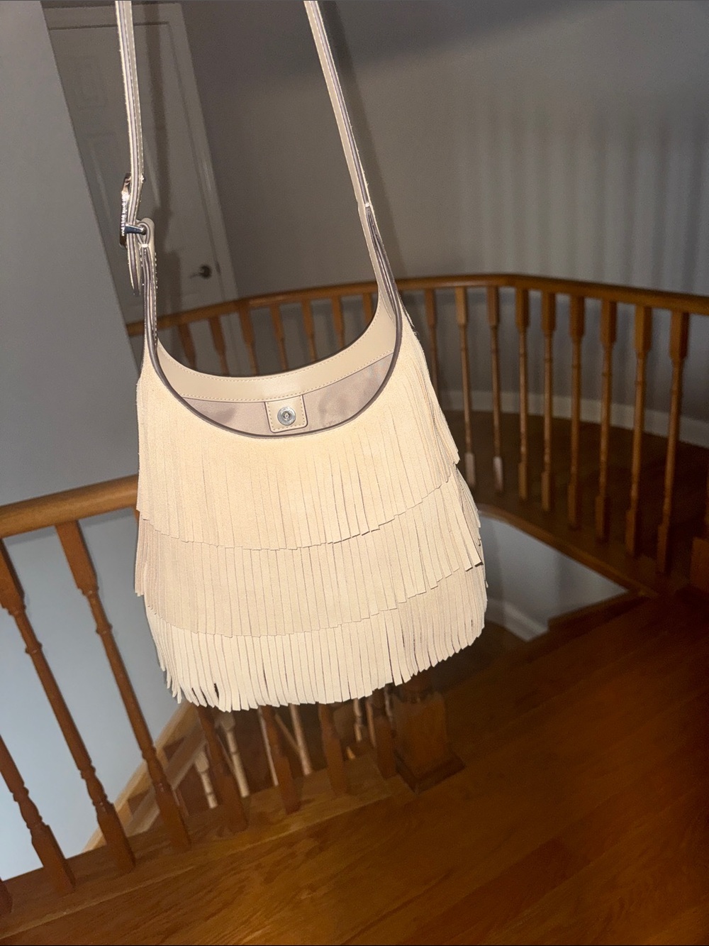 Kate Spade - Suede Fringe 454 Shoulder Bag - Picture 14 of 14